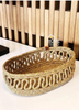Bohemian Decorative Oval Basket Organizer