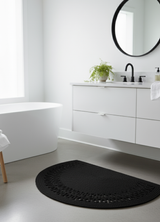 HomeAura Natural Jute Pattern Detailed Doormat